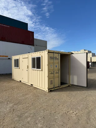 20ft Ground Level Office Container